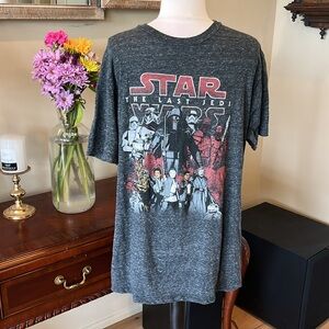 Star Wars The Last Jedi Graphic T-Shirt New